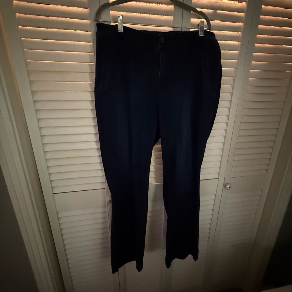 PLUS SIZE 18- jJill denim trousers -